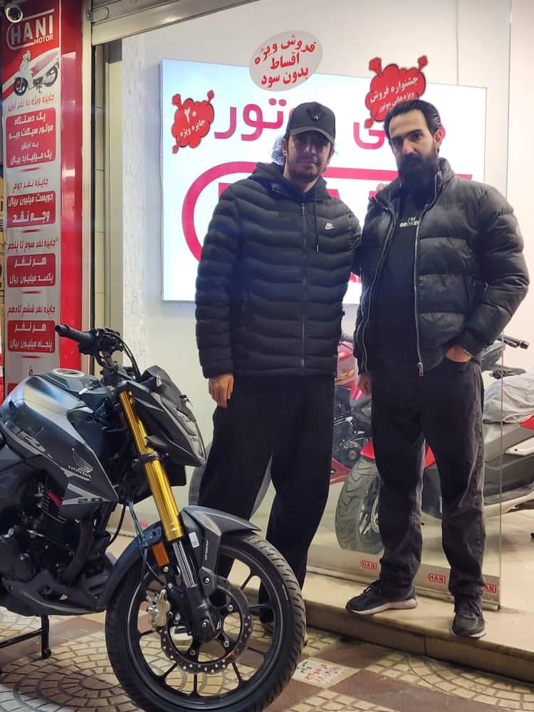فروش موتور سیکلت نقد و اقساط و نمایندگی هانی موتور دهباشی در تهران