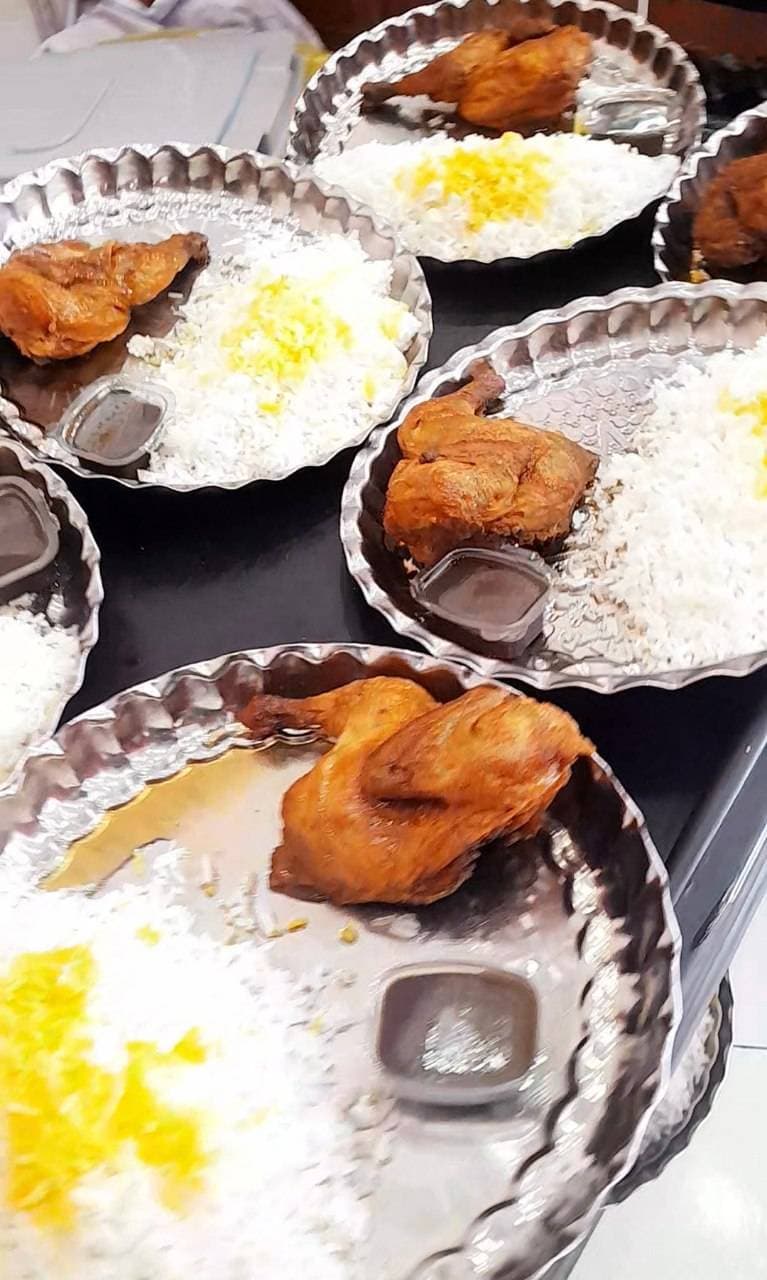 چلو جوجه حاج مجتبی گلوگاه شمال در خرم آباد