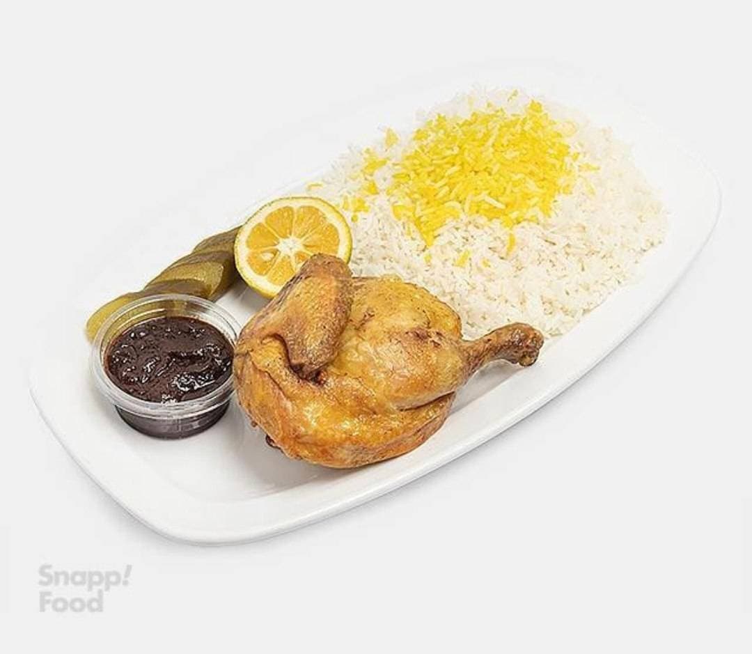 چلو جوجه حاج مجتبی گلوگاه شمال در خرم آباد