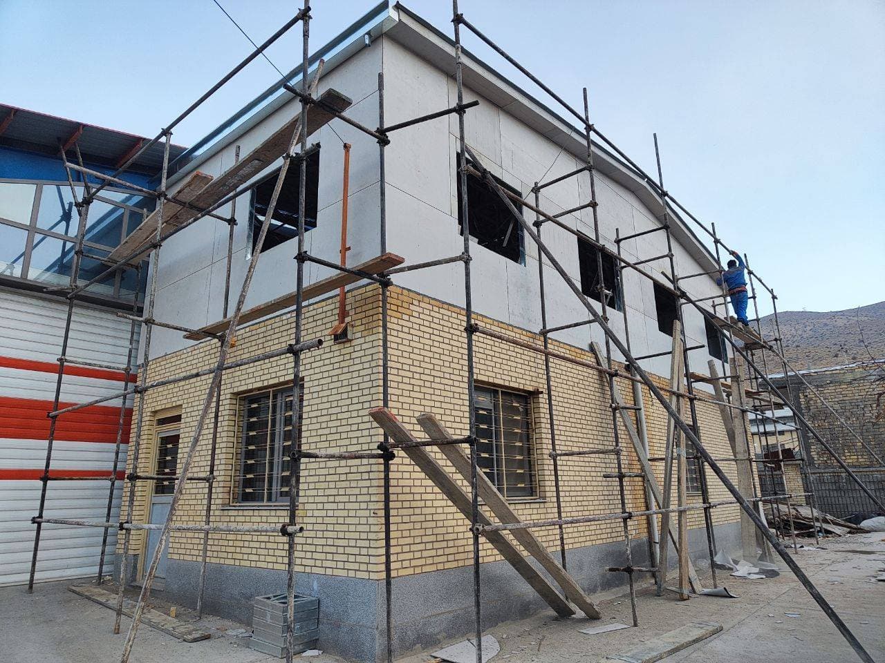 اجرای سازه پیش ساخته lsf اترک سازه قوچان