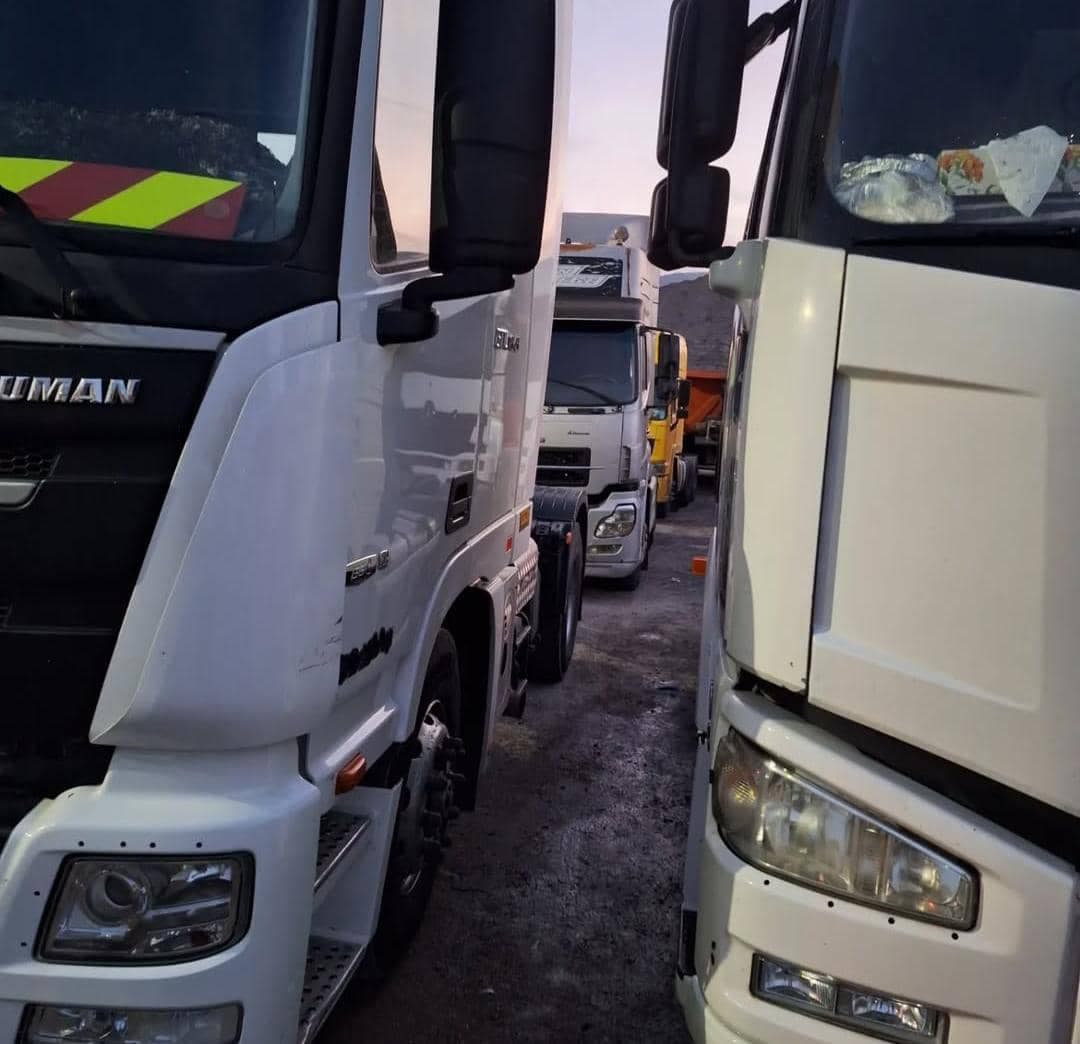 نمایشگاه کامیون سنگین سناتور در کرمانشاه