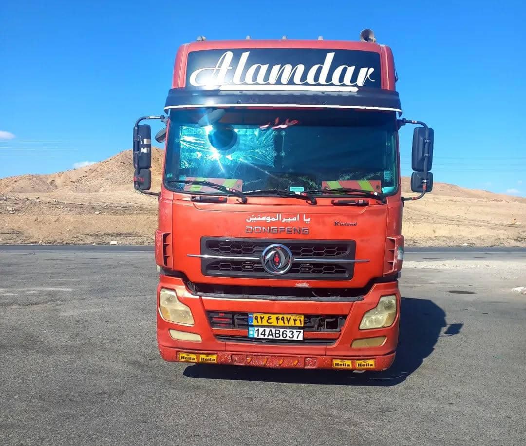 نمایشگاه کامیون سنگین سناتور در کرمانشاه