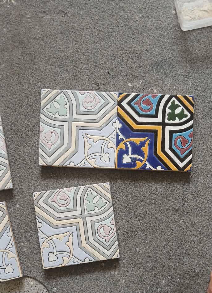 کاشی سازی قضاوی در اصفهان