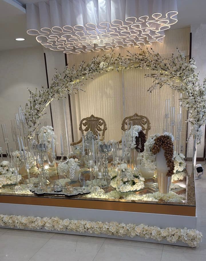 سالن عقد و ازدواج رز گلد در تهرانپارس تهران