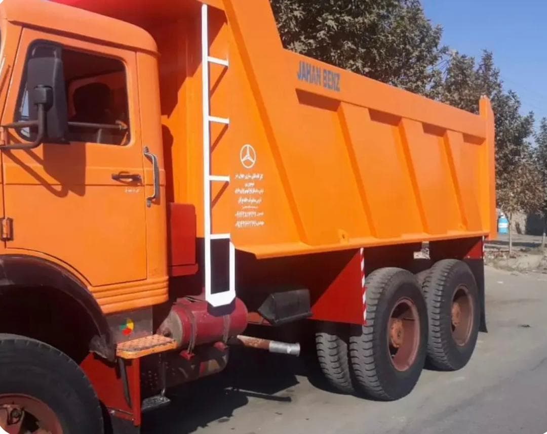 اتاق سازی کامیون کمپرسی سبک و سنگین جهان بنز تیموری در تهران