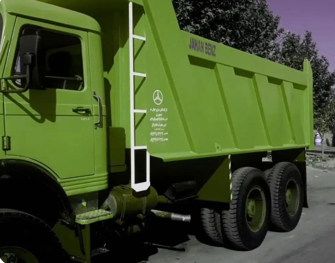 اتاق سازی کامیون کمپرسی سبک و سنگین جهان بنز تیموری در تهران