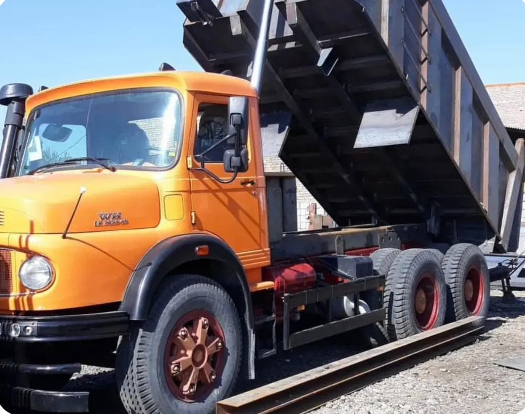 اتاق سازی کامیون کمپرسی سبک و سنگین جهان بنز تیموری در قزوین