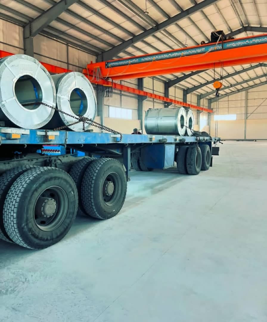 کارخانه سوله و ورق شیروانی آرش سوله در اردبیل