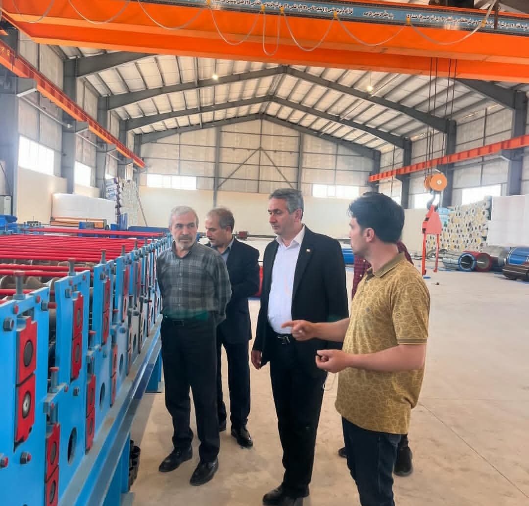 کارخانه سوله و ورق شیروانی آرش سوله در اردبیل