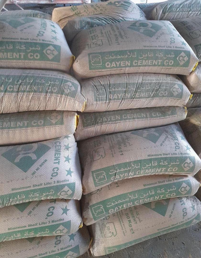 پخش و فروش عمده سیمان قاین زاوه و باقران پرهیزگار در بیرجند