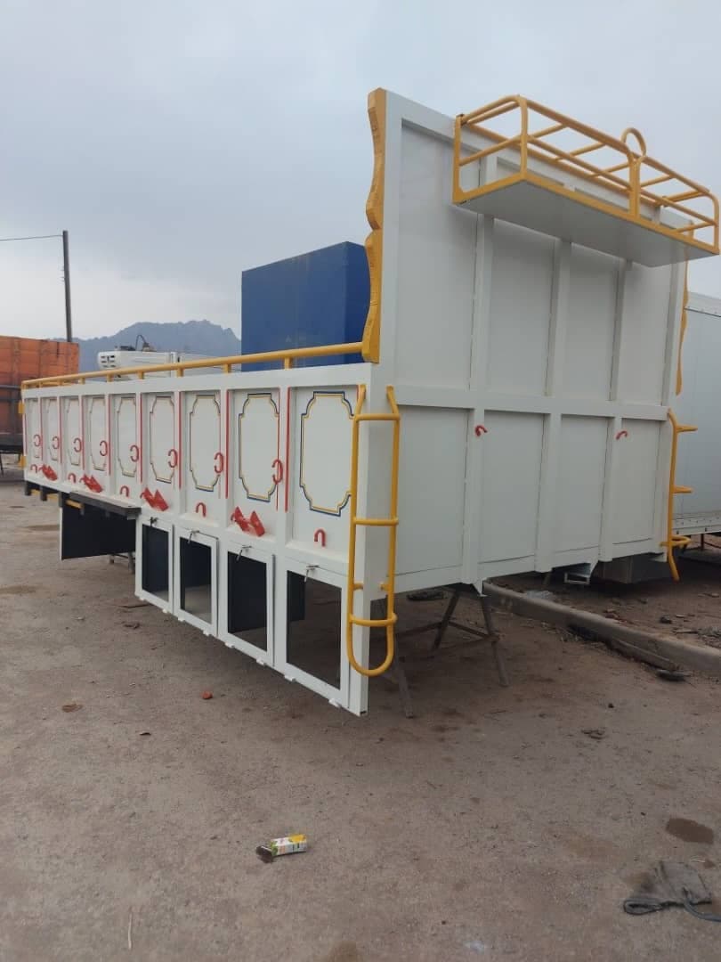 اتاق سازی کامیون باری سانترال در یزد