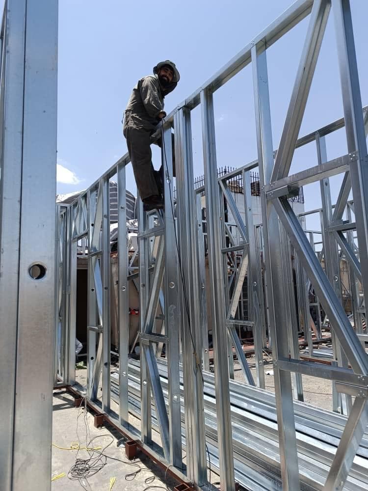 نصب و اجرای سازه های سبک ال اس اف LSF پرشین سازه در کرمانشاه