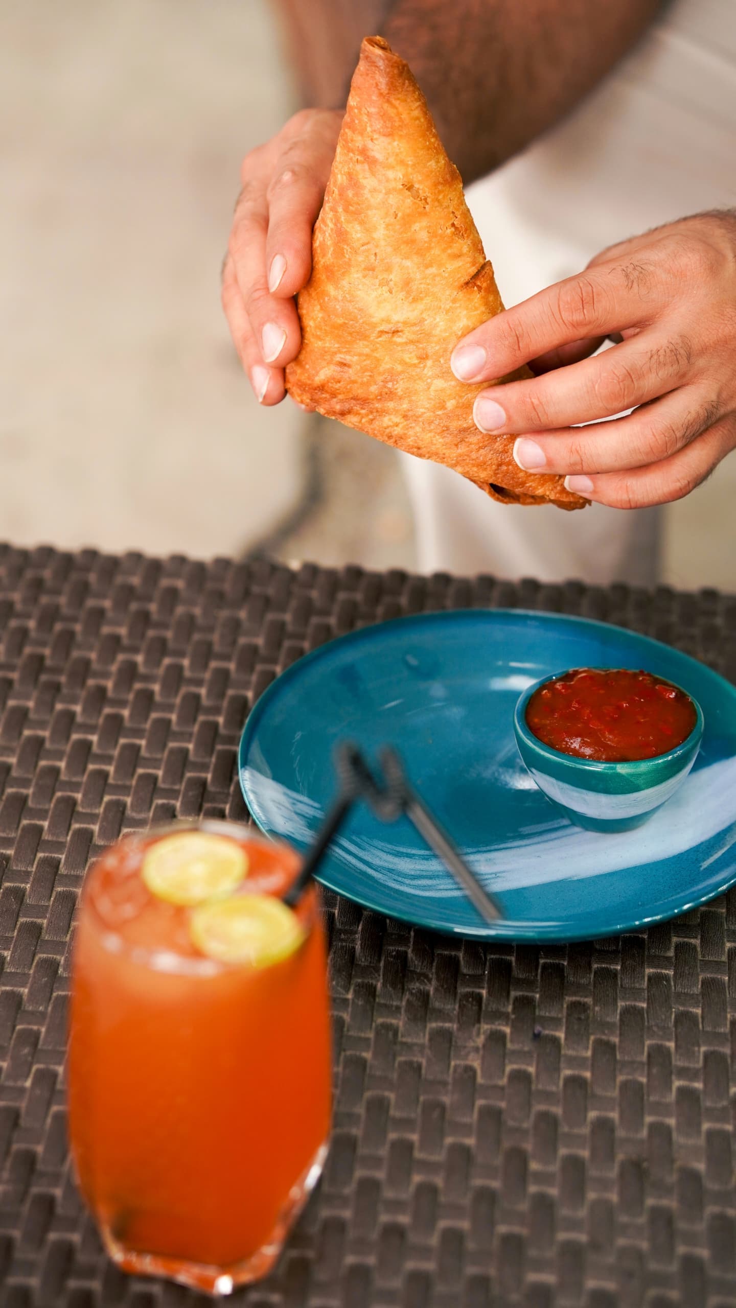 کافه آبمیوه به لیمو در میدان قرنی کرمان