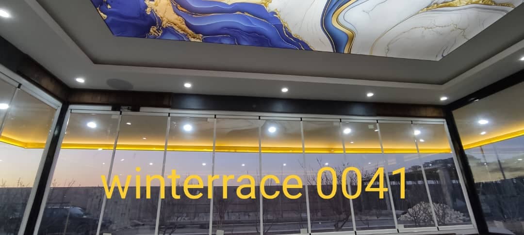 نصب آلاچیق شیشه ای وین تراس در اصفهان