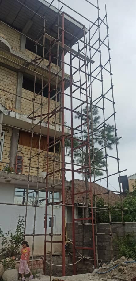 جوشکاری اسکلت و آهن کشی آسانسور محمودی اردبیل
