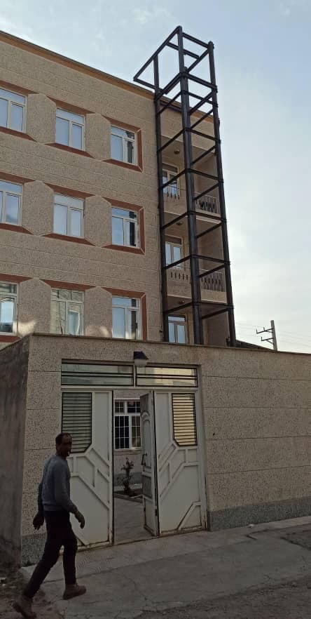 جوشکاری اسکلت و آهن کشی آسانسور محمودی اردبیل