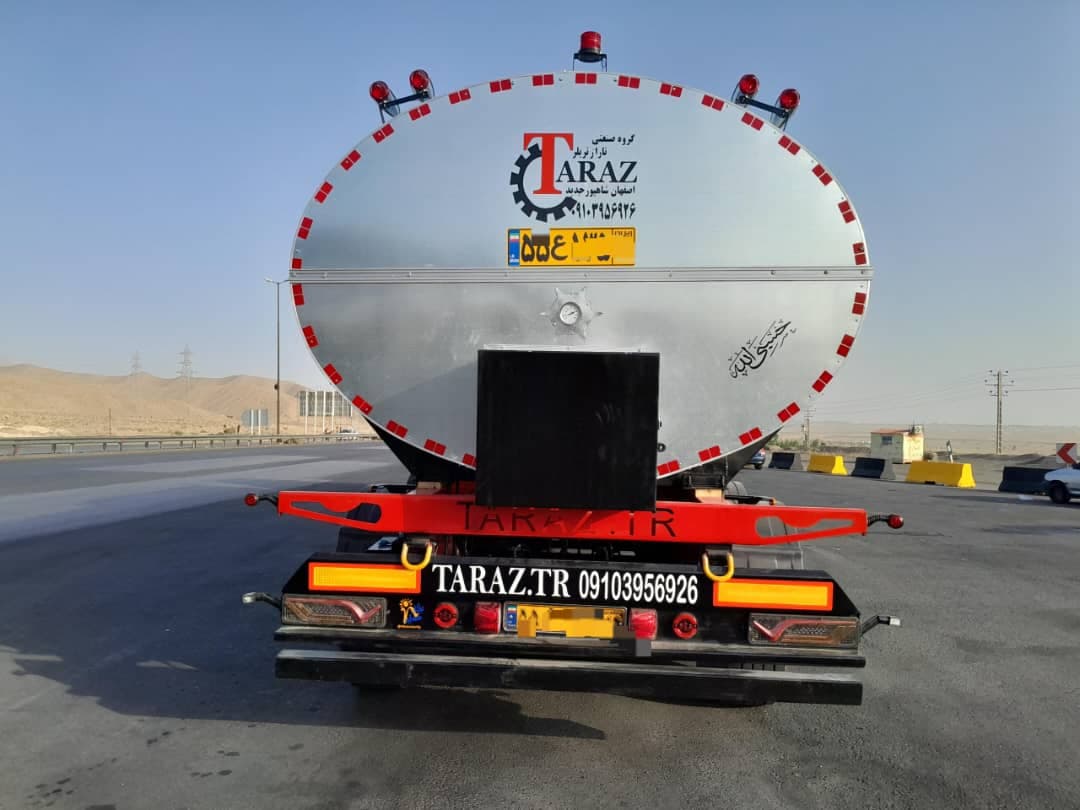 ساخت تانکر قیر و چهار مواد گروه صنعتی تاراز تریلر اصفهان