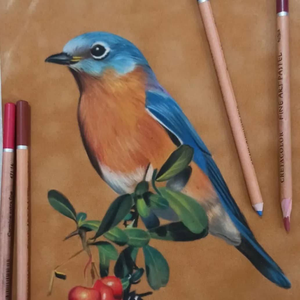 اجرا نقاشی رنگ روغن مهسا مطیعی در اصفهان