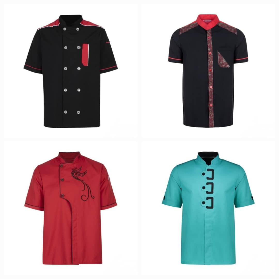 فروش عمده لباس فرم رستورانی روپوش مدرن در رشت