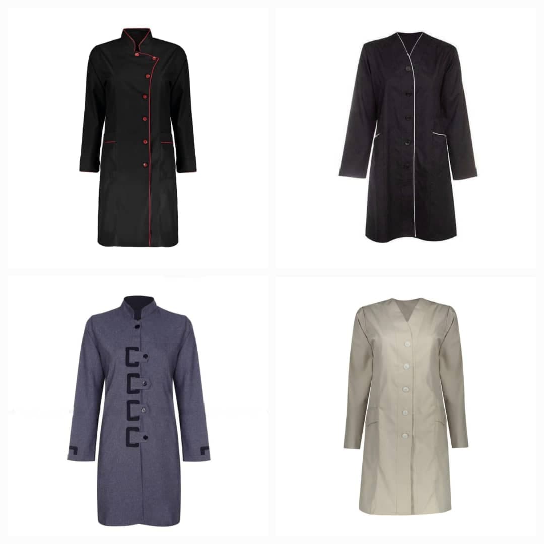 فروش عمده لباس فرم رستورانی روپوش مدرن در رشت