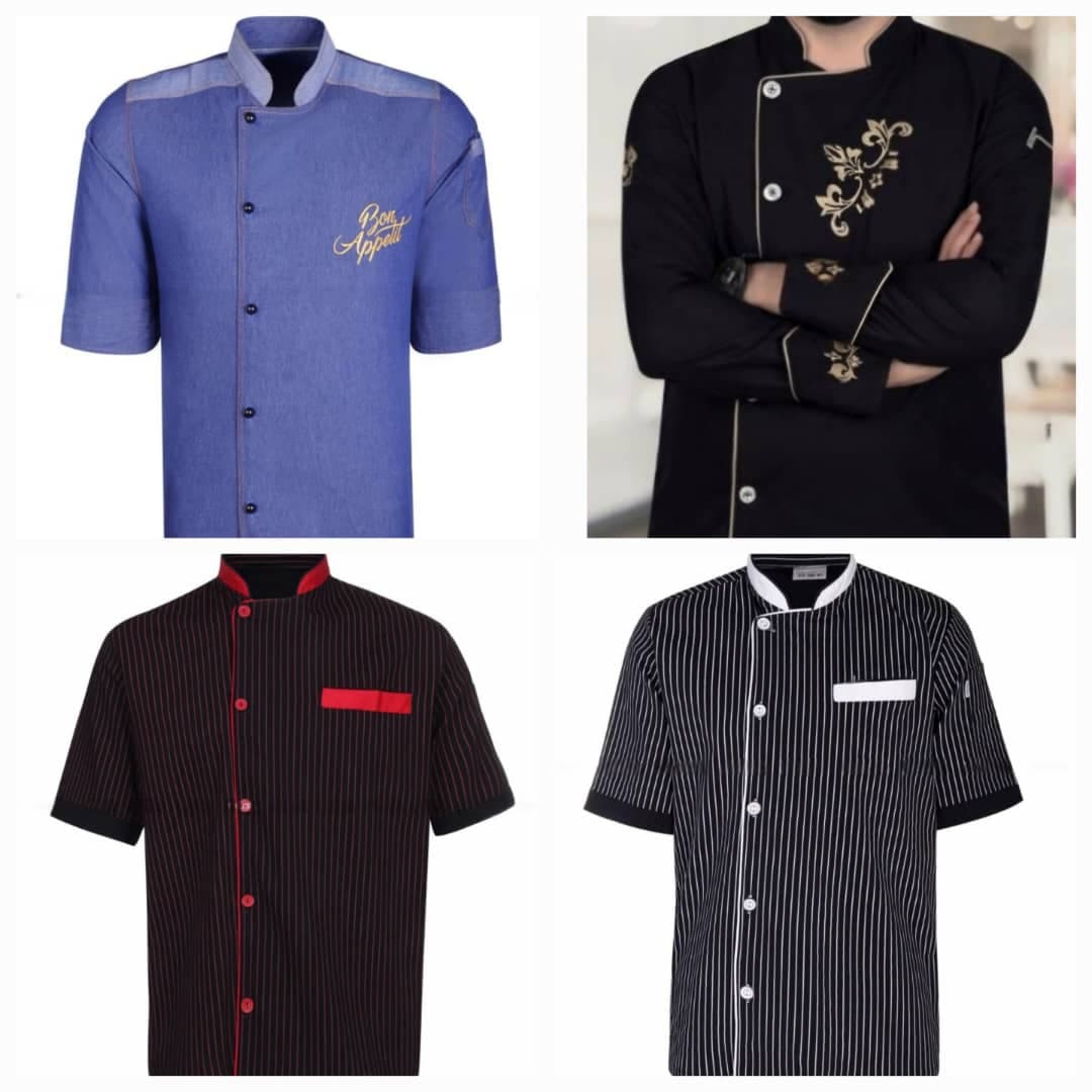 فروش عمده لباس فرم رستورانی روپوش مدرن در رشت