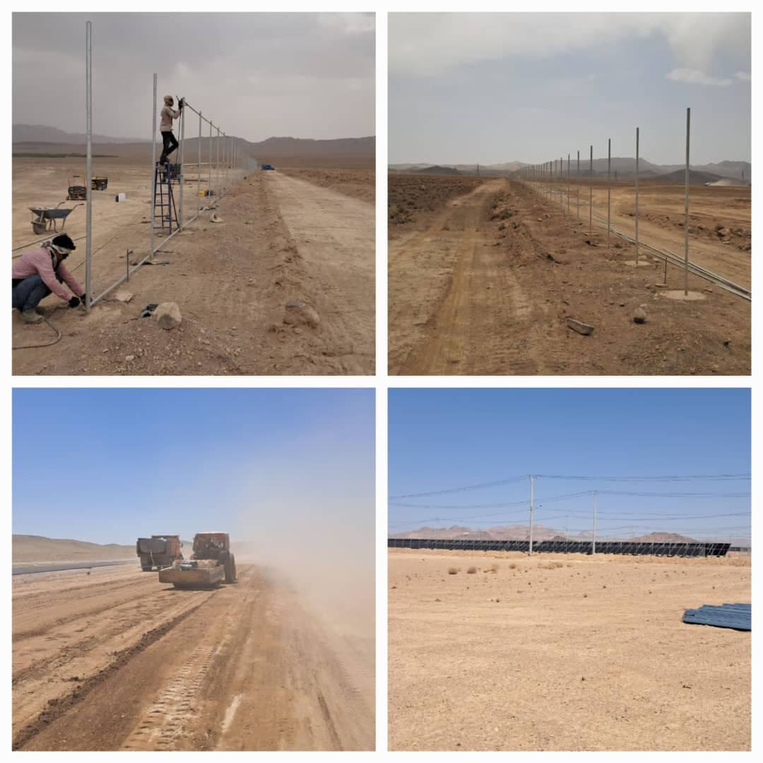 پنل خورشیدی ارتقاسازان بیستون بیرجند