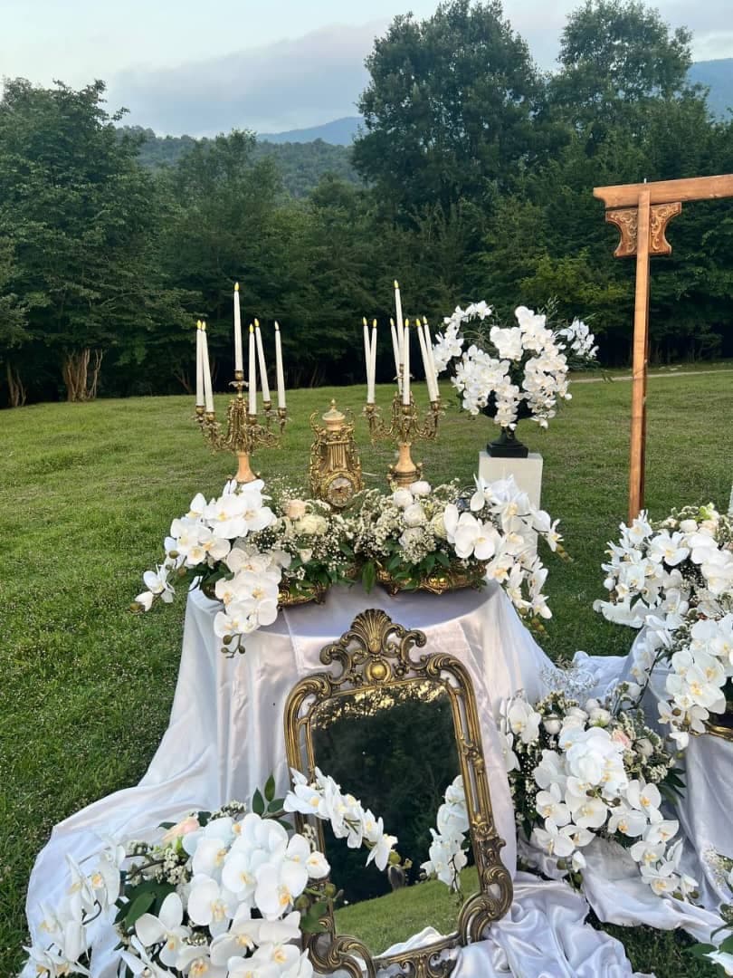 تشریفات همایون در علی آباد گلستان