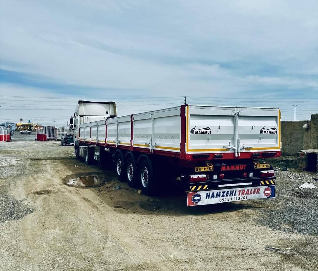 شرکت ساخت تریلی سه محور محمد حمزه ای کمپرس در همدان