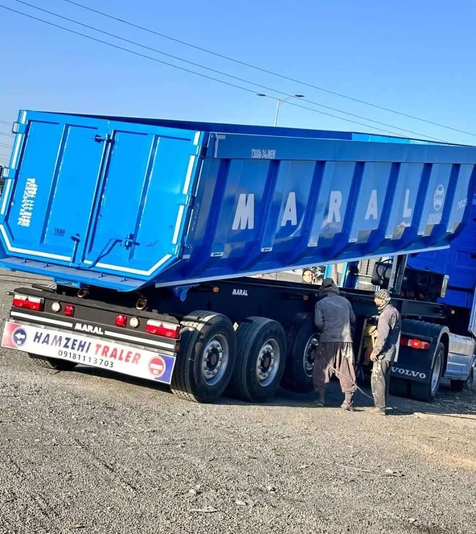 شرکت ساخت تریلی سه محور محمد حمزه ای کمپرس در همدان