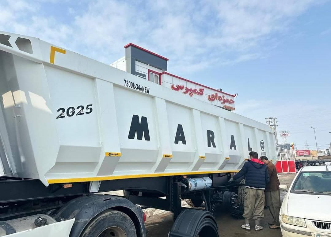 شرکت ساخت تریلی سه محور محمد حمزه ای کمپرس در همدان