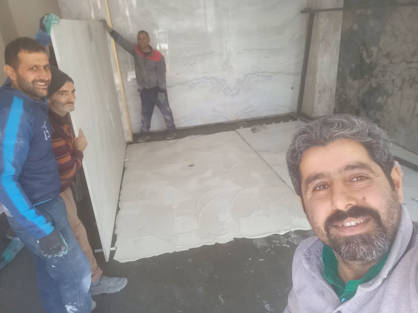 اسلب و کاشی کار نمونه سلطان تبار در بابل