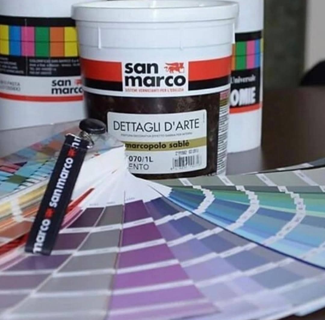 نمایندگی انحصاری رنگ و پوشش سان مارکو ایتالیا امیرحسین ظفریابی در رشت