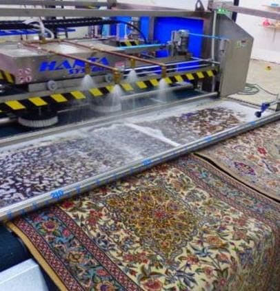 قالیشویی فرش قرمز در آبسرد