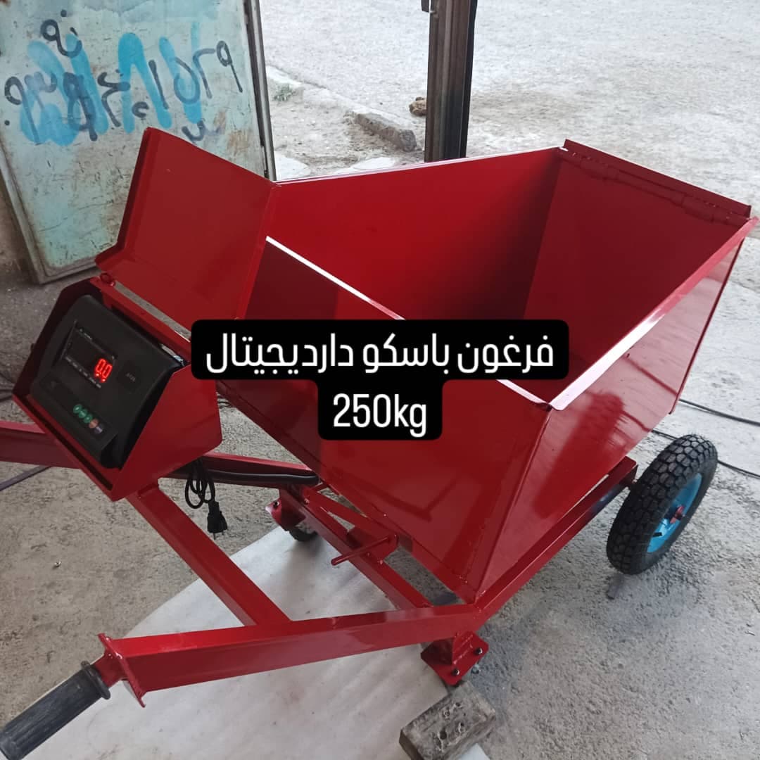 تولید و فروش فرغون باسکول دار دیجیتال عادل در تهران