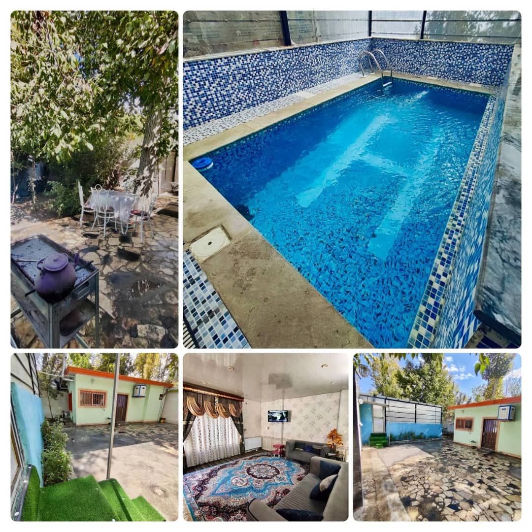 اجاره ویلا با استخر سرپوشیده آبگرم نگین در باغ بهادران