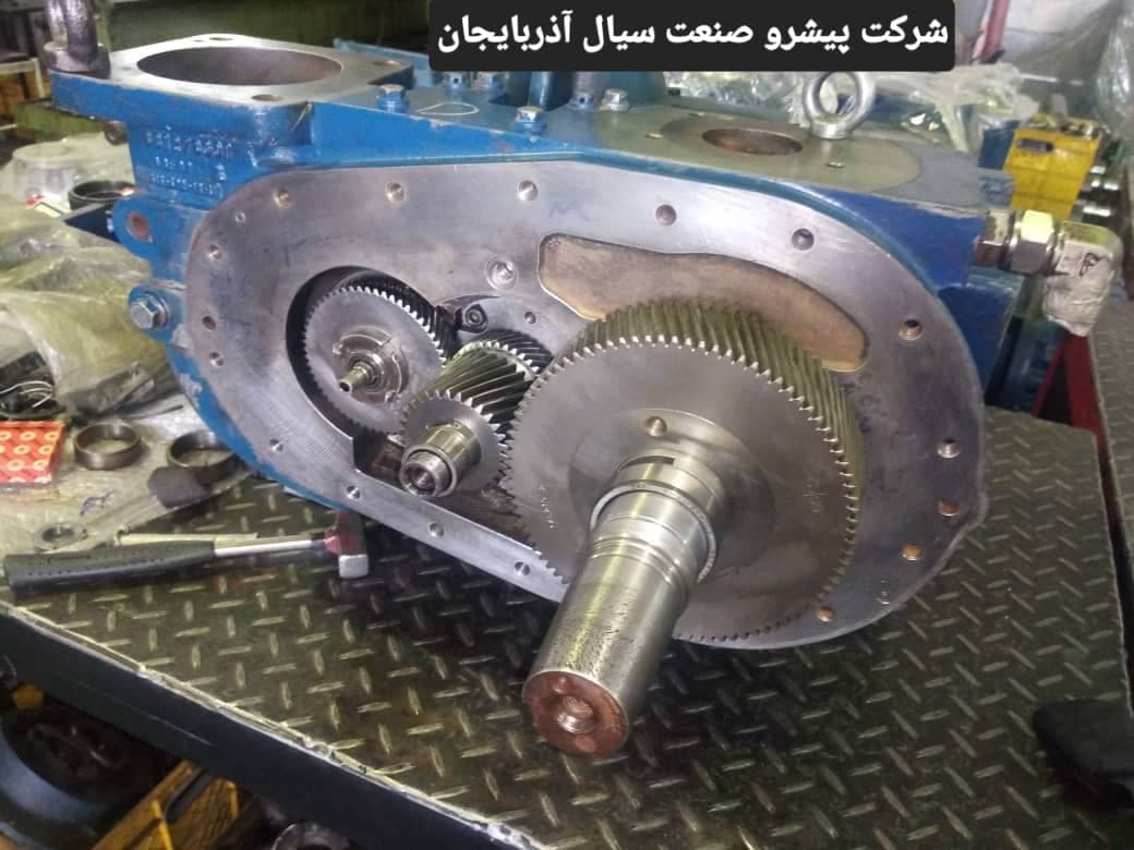 تعمیر بلوئر و کمپرسور اسکور شرکت پیشرو صنعت سیال آذربایجان در اردبیل