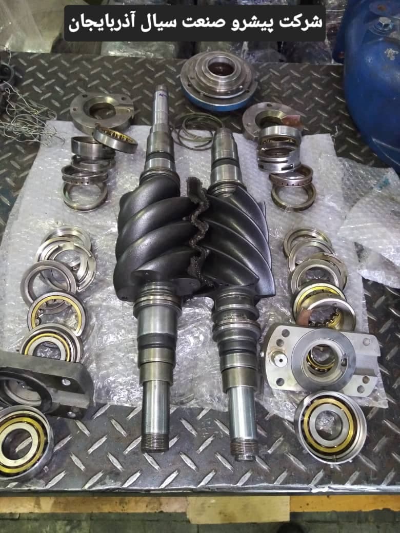 تعمیر بلوئر و کمپرسور اسکور شرکت پیشرو صنعت سیال آذربایجان در اردبیل