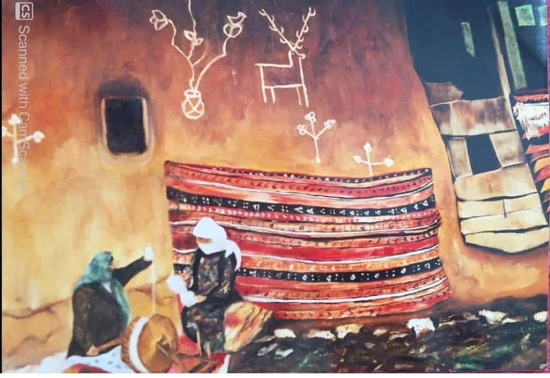 فروش تابلو های رنگ روغن رفیعا در ونک تهران