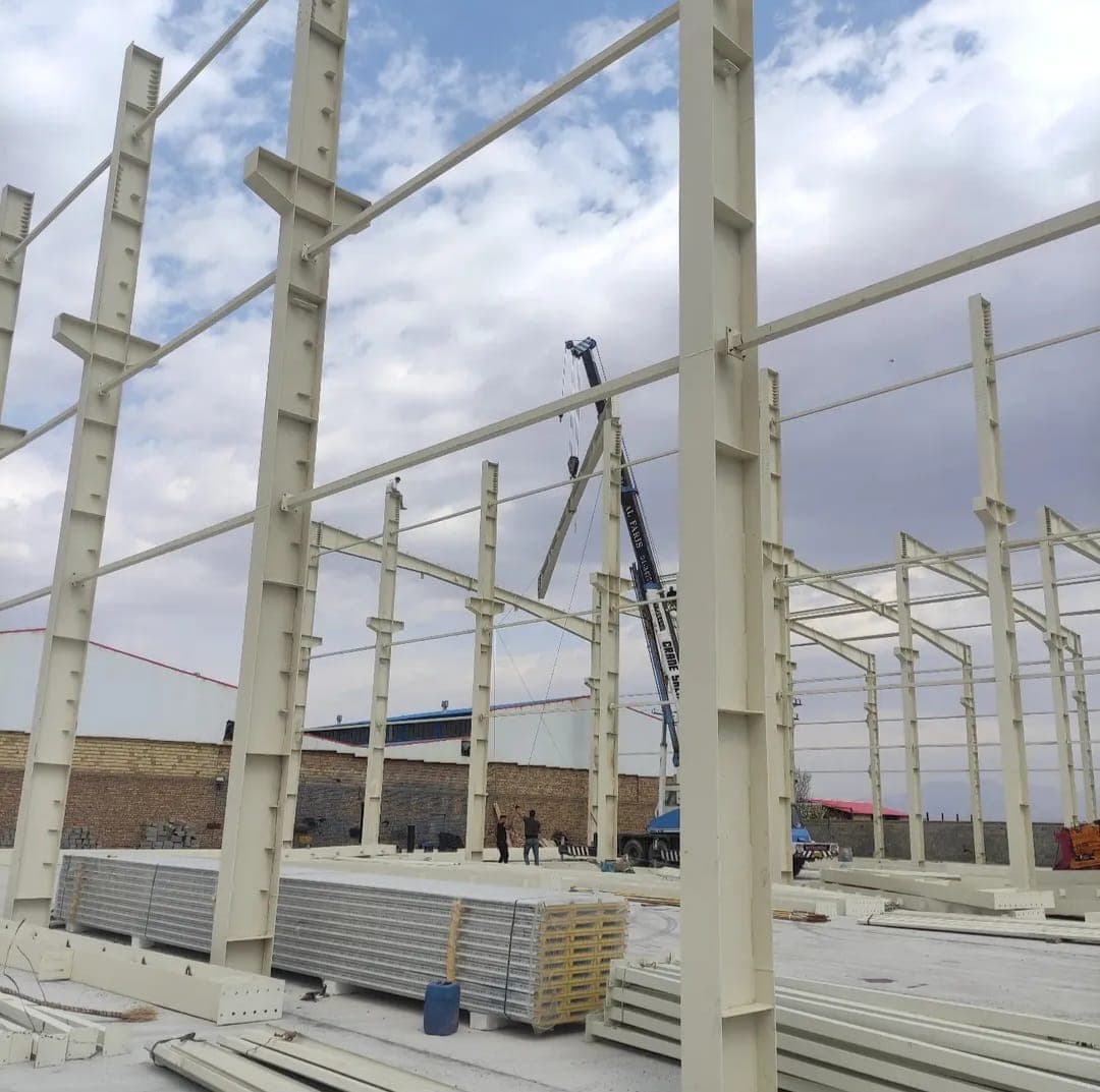 ساخت و نصب سوله صنعتی آذر متال در مرند