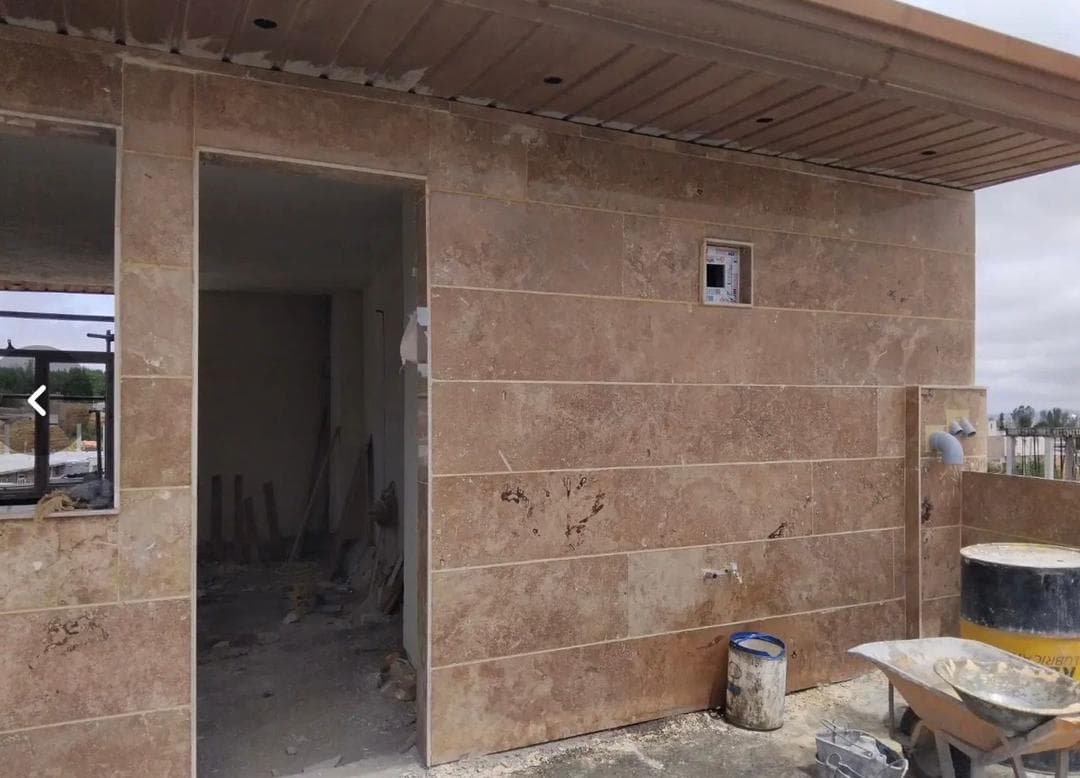 طراحی نمای ساختمان همرنگ در رشت