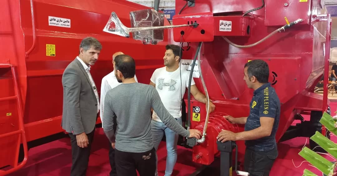 واردات و تولید دستگاه فیدر میکسر ثابت و متحرک ابتکار هادی در اصفهان