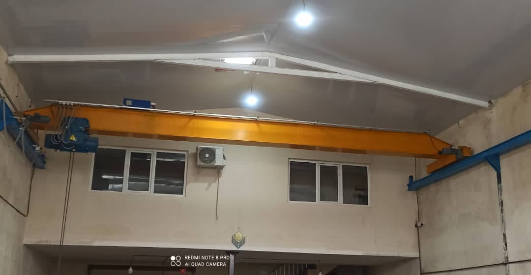 ساخت و اجرا جرثقیل سقفی و دروازه ای احمدی در همدان