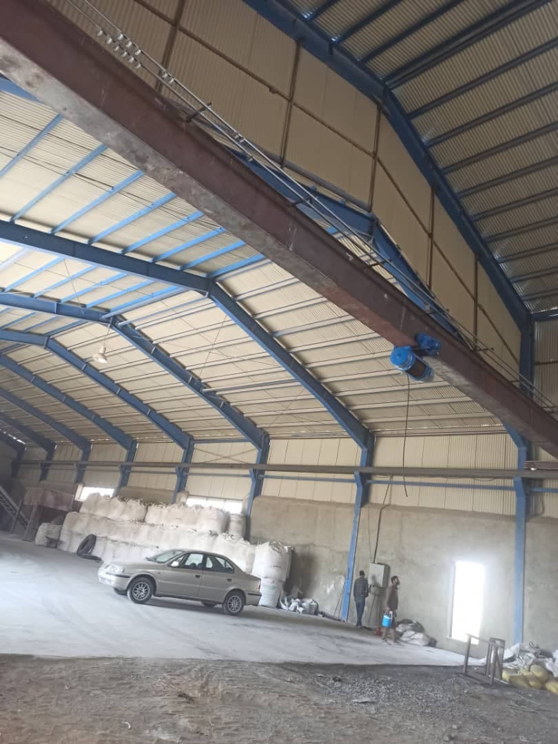 ساخت و اجرا جرثقیل سقفی و دروازه ای احمدی در همدان