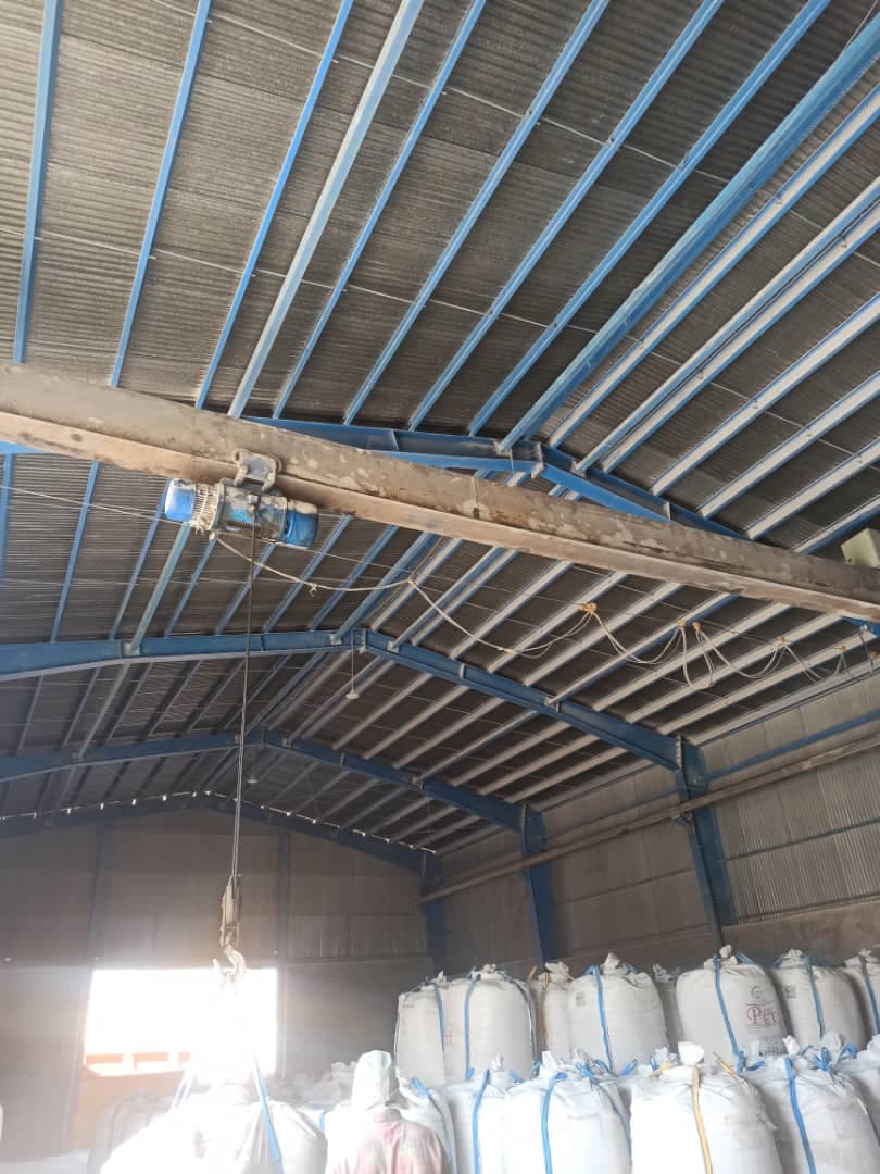 ساخت و اجرا جرثقیل سقفی و دروازه ای احمدی در همدان