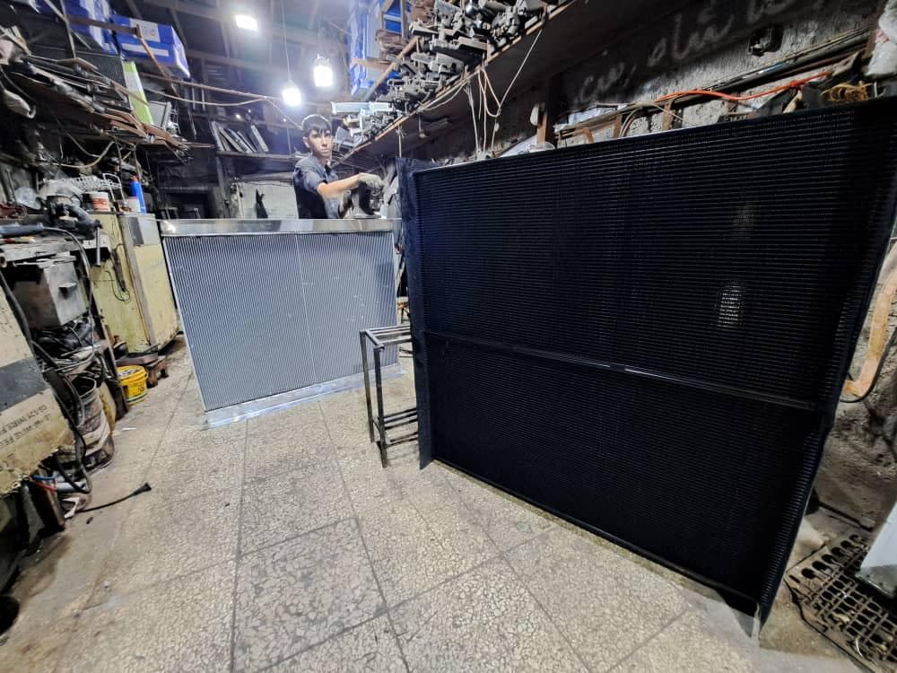 طراحی ساخت رادیاتور دیزل ژنراتور لودر ابعاد مختلف جواد هنرور در کرمانشاه