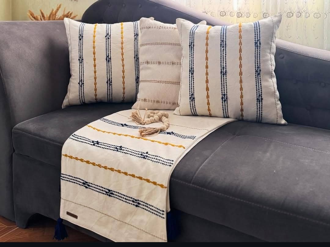 فروش آنلاین کوسن و شال مبل دستدوز یکتا بردبار در انزلی