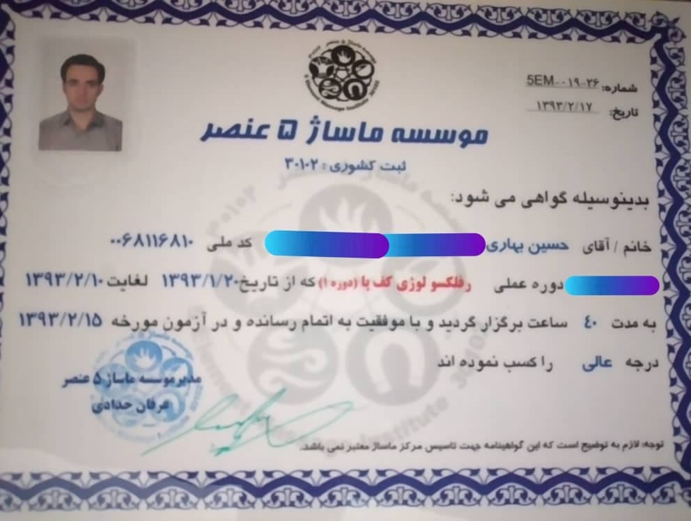 خدمات ماساژ نوین بهاری در قیطریه تهران