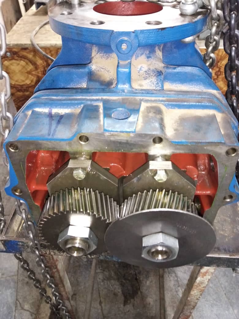 تعمیر بلوئر و کمپرسور اسکور شرکت پیشرو صنعت سیال آذربایجان در تبریز