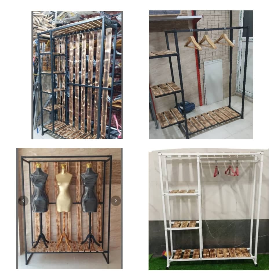 تولید قفسه و رگال فروشگاهی تکنو فلز یکتا رشت