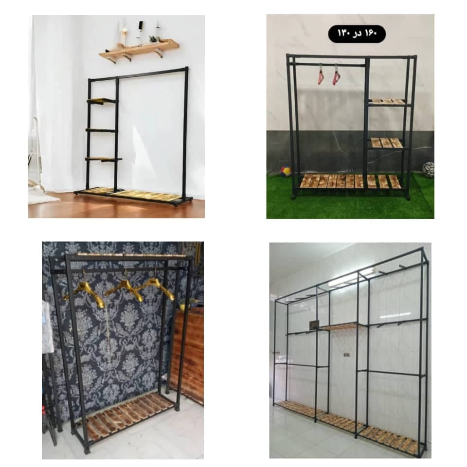 تولید قفسه و رگال فروشگاهی تکنو فلز یکتا رشت